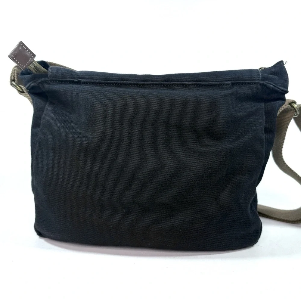 Gootium Canvas Messenger Bag Crossbody Black Multi Pocket‎ EDC Travel